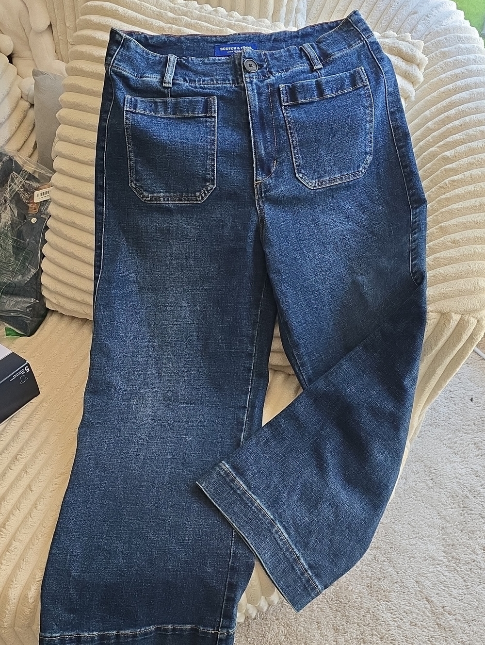 NWOT Scotch & Soda Amsterdam Size 10 / 30 Dark Wash Blue Jeans